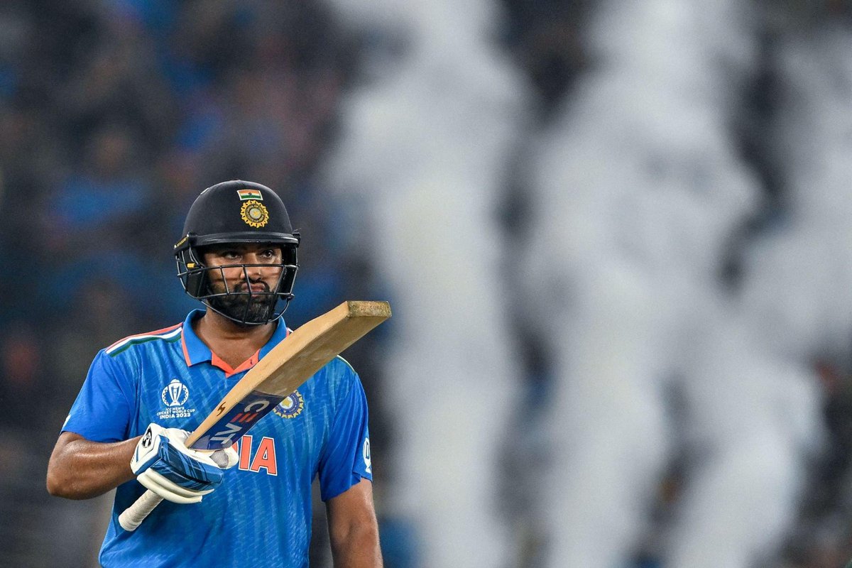 CricCrazyJohns's tweet photo. Rohit Sharma in Powerplay in World Cup 2023:

Innings - 5
Runs - 197
Average - 197
Strike Rate - 134
fours - 22
Sixes - 12

Hitman has turned into a beast in Powerplay, one of the major reasons for India's unbeaten run. https://t.co/HeKUkKctL0
