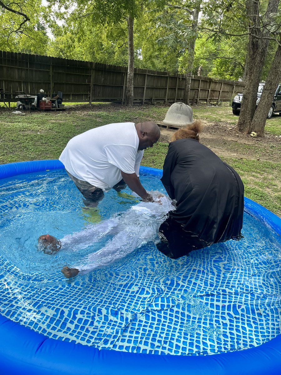 renee_ivory's tweet photo. Today my nephew was baptized by my parents, his Lovie Dr. @Wlksbyfaith  and Papi! Such a beautiful experience and I am so glad he made this decision to walk with God! The prayer is that will continue to lead him and order his steps! #churchboy #wesavedforreal #blaessed https://t.co/j0MneB7kL8