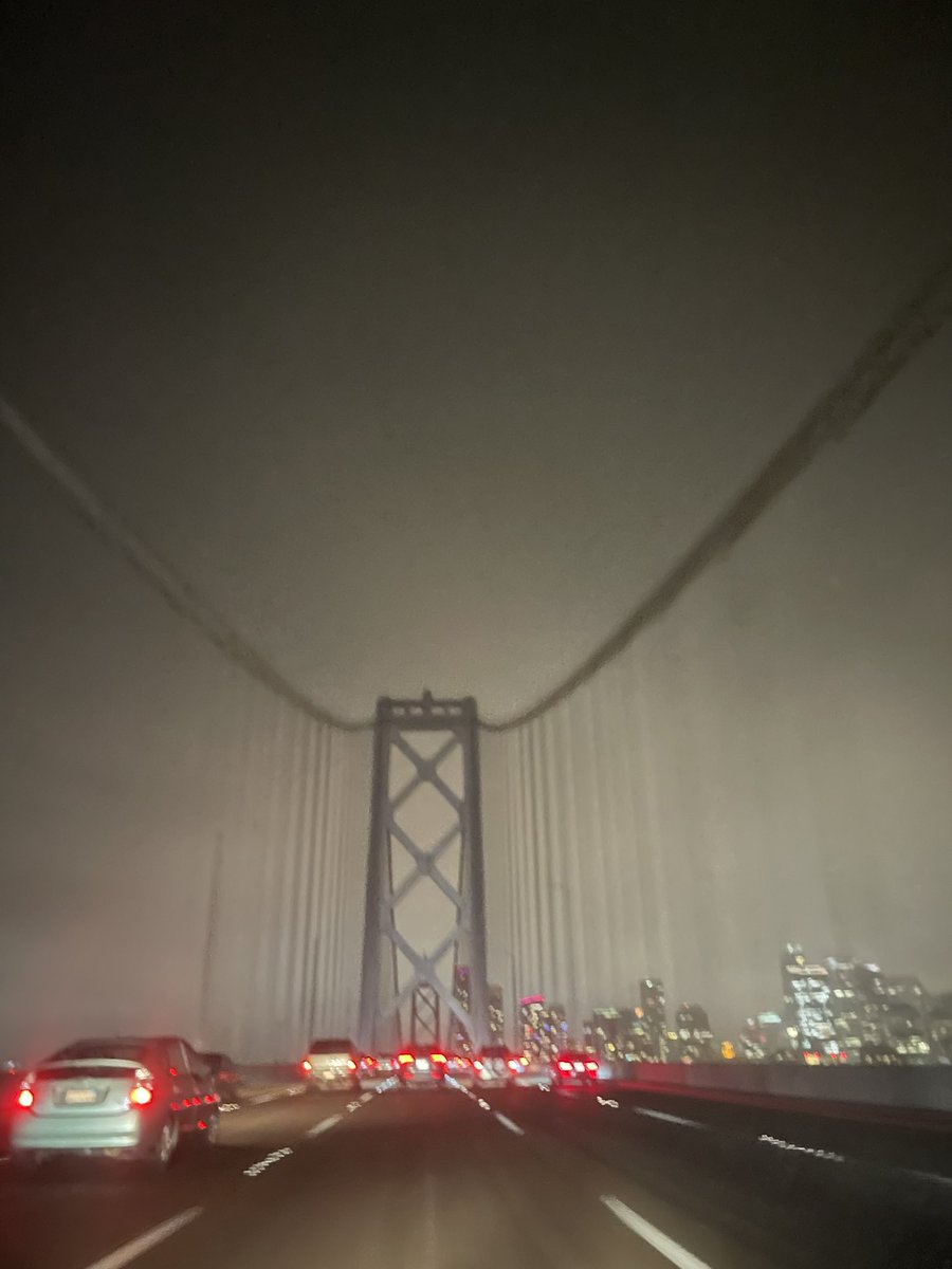 Lights out on Bay bridge?