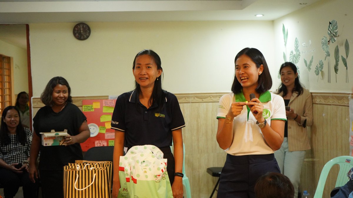 Lady Saving Group promotes women's economic status through mutual saving, credit, and education support, fostering leadership and entrepreneurship. Read how CARE's Feminists in Action Project is enhancing their work here: care-cambodia.org/care-and-lady-…  #LocallyLed