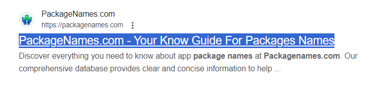 Backdroid1's tweet photo. We have acquired package names (dot) com.
https://t.co/1GppjjjT6B https://t.co/NZvMm7fuTX