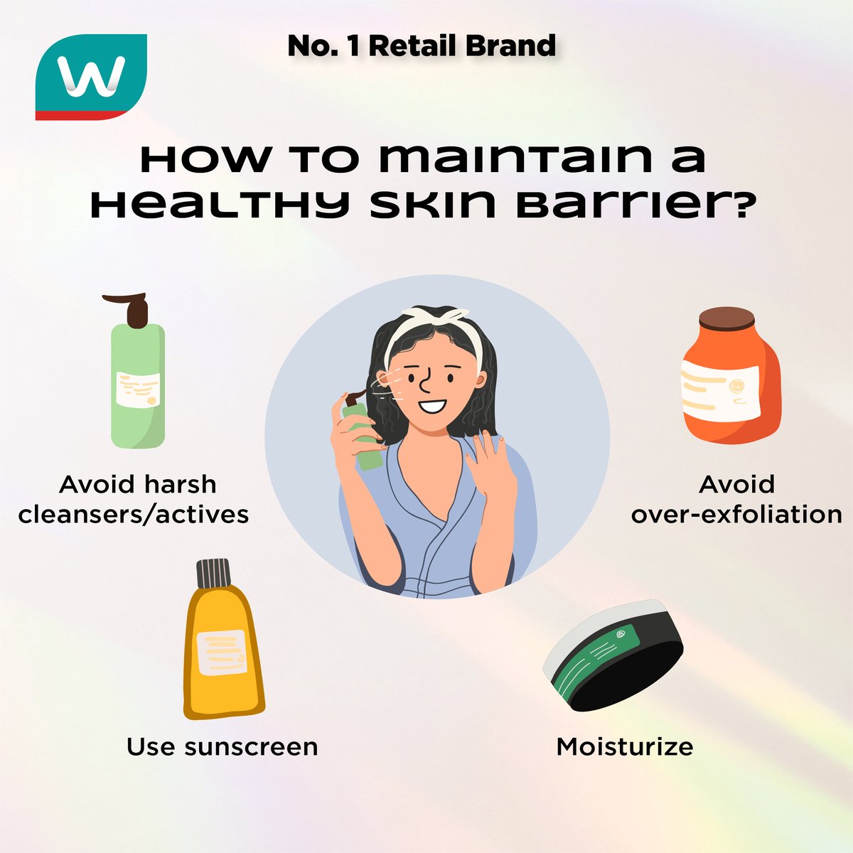 watsonsmy's tweet photo. Unlock radiant skin! Discover essential tips for maintaining a healthy skin barrier. Your journey to great complexion starts here. β¨ππ§Pamper yourself now!
#WatsonsTips https://t.co/tDzURWXDVj