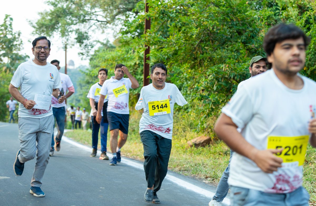 Just crossed the finish line at #Mandu Marathon! 

An amazing run for a great cause - shaping the future of #HeartOfIndia. 

Let's keep the spirit of #RunForACause and #RunForVote alive!
#dhar #MadhyaPradesh #mptourism