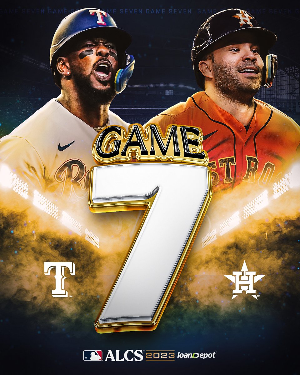 The two best words in sports: GAME SEVEN. #ALCS