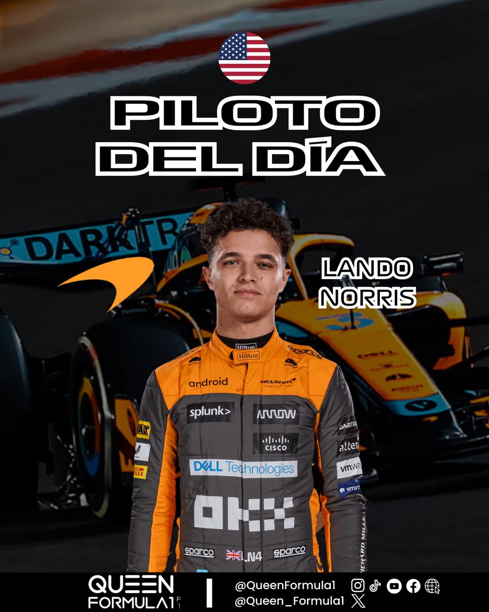 Queen_Formula1's tweet photo. 🇺🇸CARRERA DE AUSTIN🇺🇸
🏁 Verstappen gana la carrera, Norris se queda como piloto del día y tercero, Hamilton se corona segundo. Gran Carrera de Austin la verdad hubo mucha pelea y eso es lo lindo de la F1
#F1 #Formula1 #QueenF1 #UltimaHora #Motorsport #Automovilismo #Racing https://t.co/My1AxXg38Z