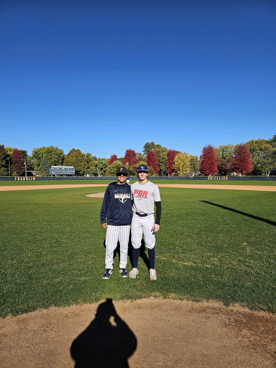 Had a great time at Franklin university. Can’t wait for more things to come. thank you @whodatcoachgriz for the invite!!
