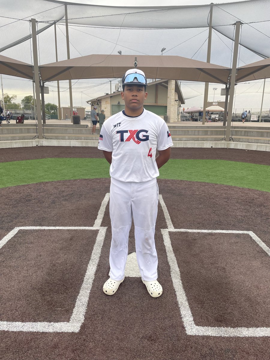FiveToolTexas's tweet photo. F: @TXGenerals National 10, Tyler Spartans 2027 Lewis 1
PoG: @landongen4 5 IP, 7K, H, 0 ER / 0-0, 3 BB
Hitter: Ty Henkel 2-3, 3B, 2R https://t.co/deUy7kO4zq