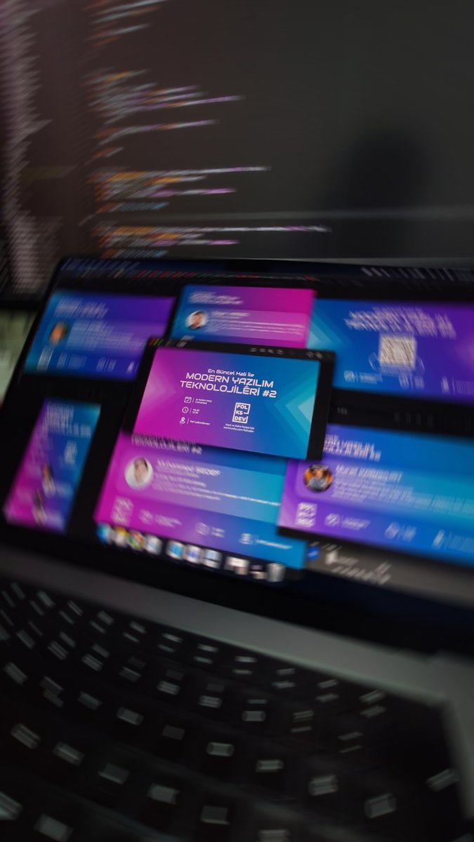 basar_yargici's tweet image. &quot;Modern Yazılım Teknolojileri #2&quot; etkinliğimizin tasarımlarını tamamladım (huge credit to @c__dursun).  

Kısıtlı kontenjanın olacağı bu etkinliğimize kaydolmak için yarına hazırlanın derim :)

#folksdev