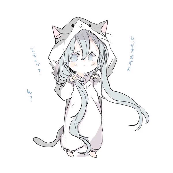 ねこ着ぐるミク