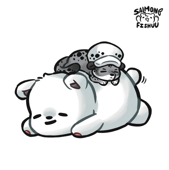 More sleepy babies   . . . #ONEPIECE