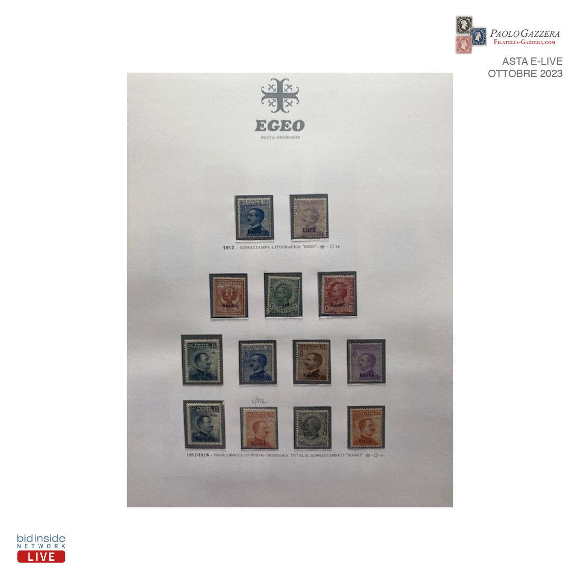 BidInside's tweet photo. #BIDINSIDE ASTE
https://t.co/KyNCwc6Xdb
#Aste in chiusura
Filatelia Gazzera *LIVE*
https://t.co/48un8tB6W1
Gregory's Casa d'aste *LIVE*
https://t.co/nAaakLk8oi
#philately #philatelie #filatelia #francobollo #stamp #arte #art #auction #auktionen #FilateliaGazzera #Gregorys https://t.co/MqT9U3tfqG