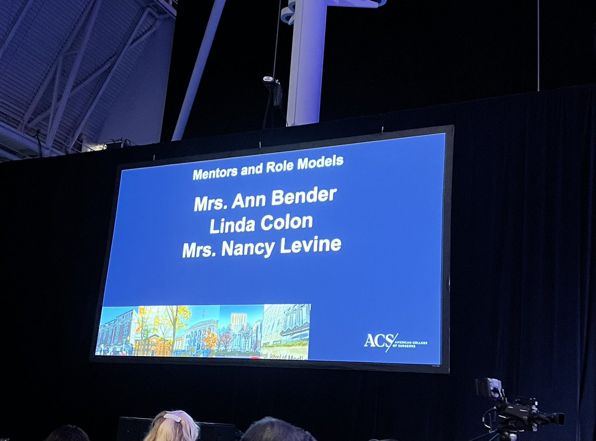 Lillian Liao, MD MPH FACS (@liaoroussos) on Twitter photo President <a href="/HenriFordMD/">Henri R. Ford, MD, MHA, FACS, FRCS(Eng), FAAP</a> giving his presidential address at #ACSCC23 by giving thanks to his high school mentors!
Our grade school teachers really do shape our journey in life. 💗 President <a href="/HenriFordMD/">Henri R. Ford, MD, MHA, FACS, FRCS(Eng), FAAP</a> giving his presidential address at #ACSCC23 by giving thanks to his high school mentors!
Our grade school teachers really do shape our journey in life. 💗