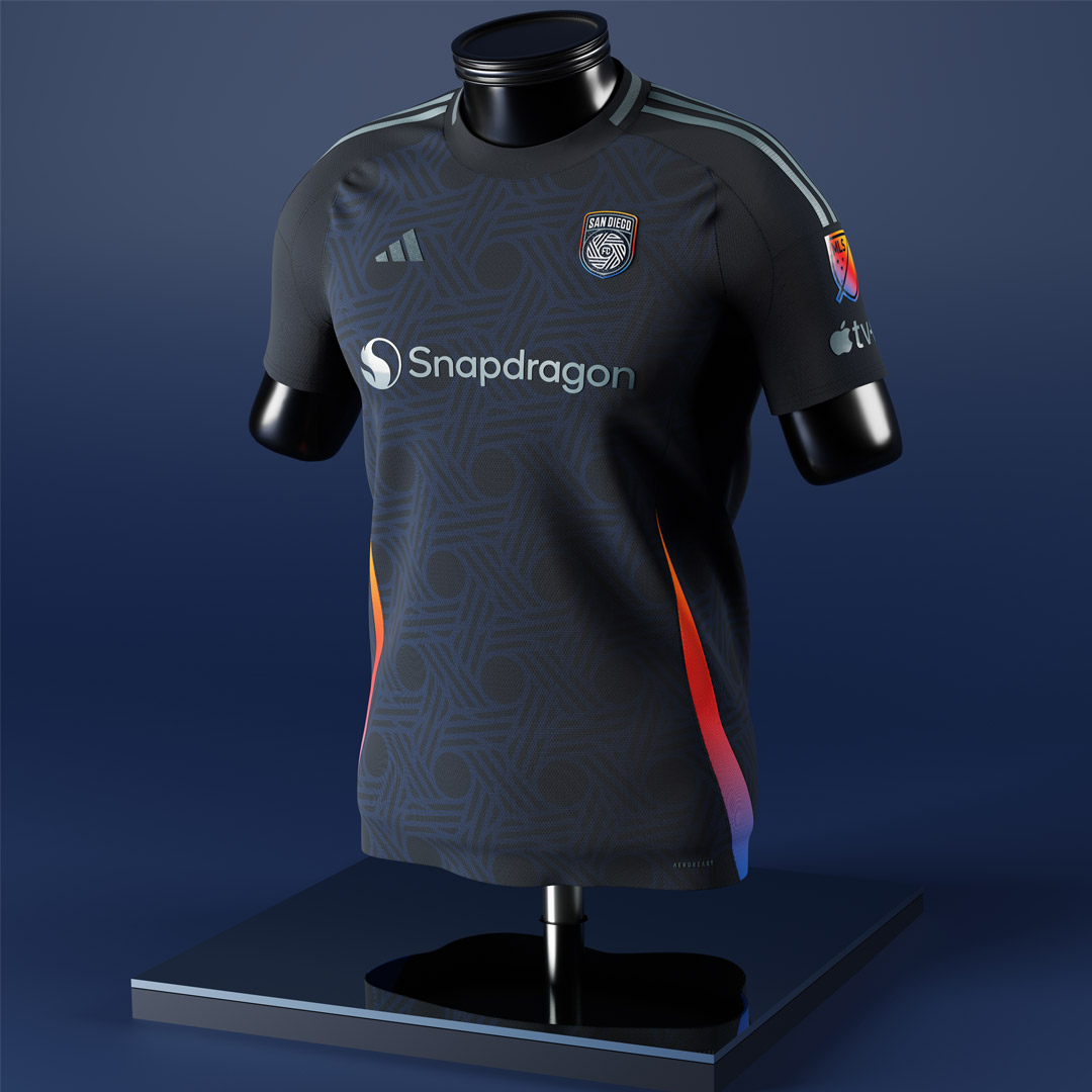 footballshirt's tweet photo. Hot on the heels of 2025 MLS expansion side San Diego FC unveiling their identity - including a much-talked-about crest - concept designer Corinth has created a shirt for the Californian club.

Read more: https://t.co/W4marNmpfg

#WovenIntoOne #18somosUno #SanDiegoFC #mls #soccer https://t.co/CkNIWrEcsX