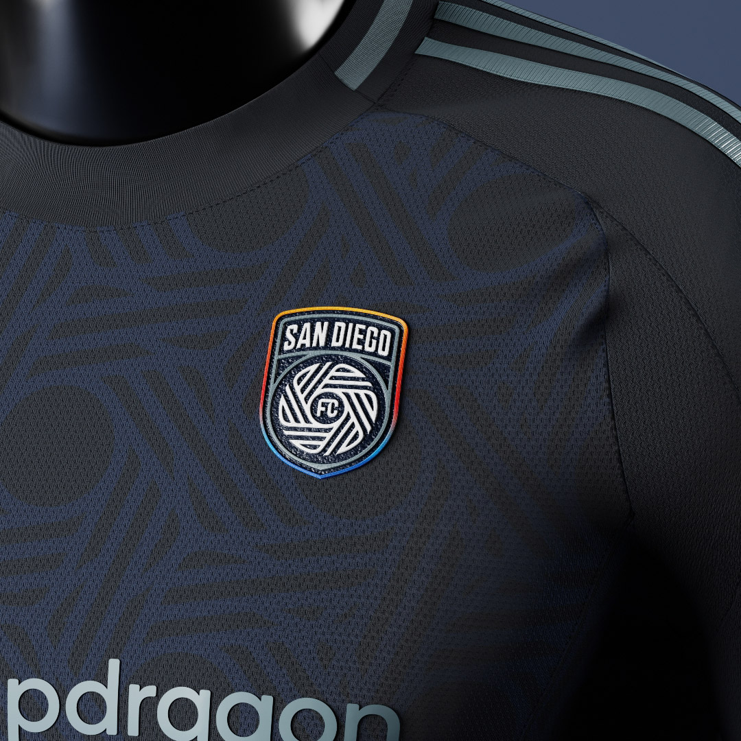 footballshirt's tweet photo. Hot on the heels of 2025 MLS expansion side San Diego FC unveiling their identity - including a much-talked-about crest - concept designer Corinth has created a shirt for the Californian club.

Read more: https://t.co/W4marNmpfg

#WovenIntoOne #18somosUno #SanDiegoFC #mls #soccer https://t.co/CkNIWrEcsX