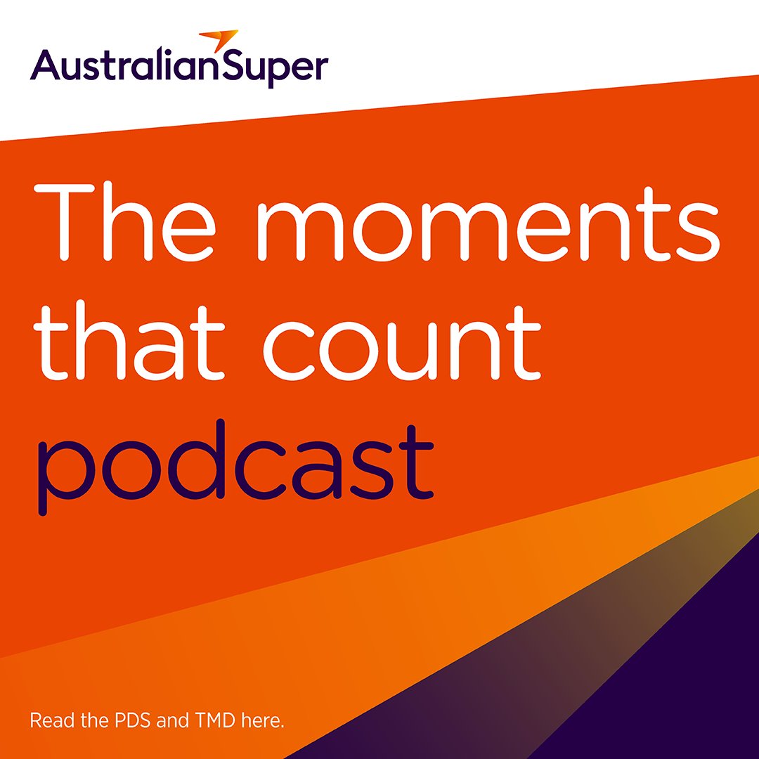 Hear tips from super experts and retirement planning stories and inspiration from real AustralianSuper members on the podcast. Listen now: ausup.me/3Mdqjkb