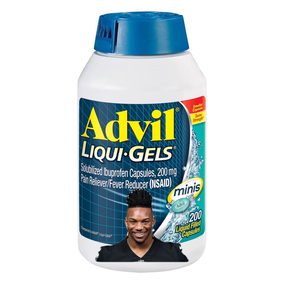 DonutGod92's tweet photo. @AdvilRelief might want to reach out to Bijan Robinson. Seems like a match made in heaven. 
#FantasyFootball #fantasy https://t.co/HTWILD10b5