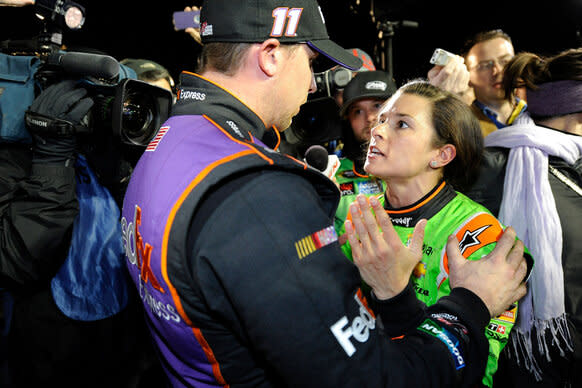 Danica. |Not @DanicaPatrick.| tweet media