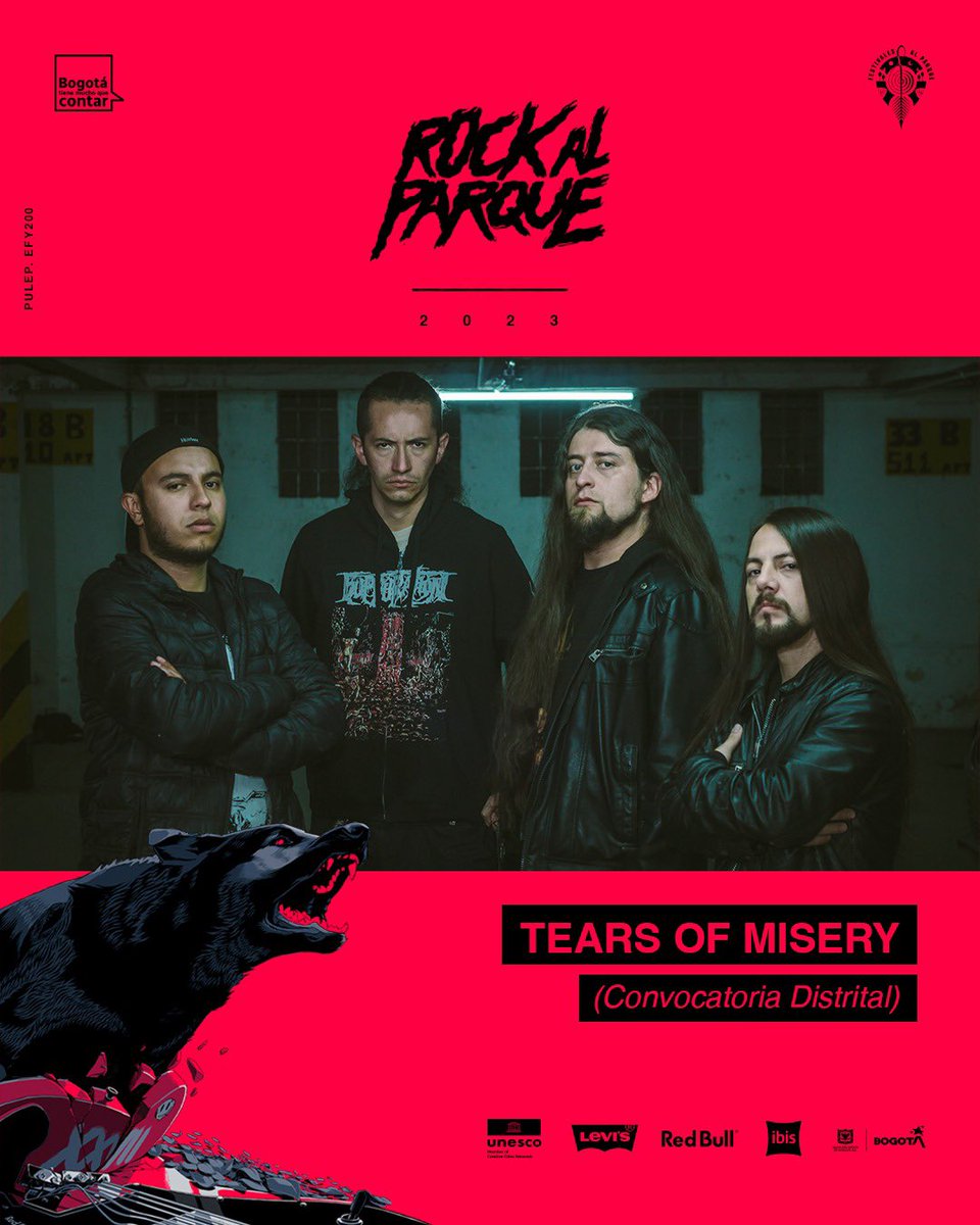 rockalparquefes's tweet photo. El sonido brutal del death metal llega a #RockAlParque2023 con #TearsOfMisery 🤘🎸

Esta banda celebra 20 años de intensa trayectoria en la escena del metal, su música es un poderoso híbrido de las influencias. 

¡No querrás perdértelos! 🇨🇴💀 

+ info: https://t.co/Hmsr8os8yd https://t.co/EqYCkHhmLW