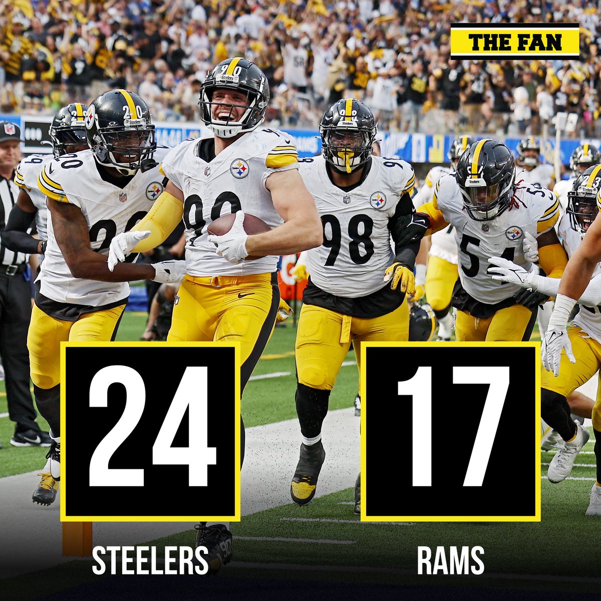 Steelers rally, beat Rams 24-17