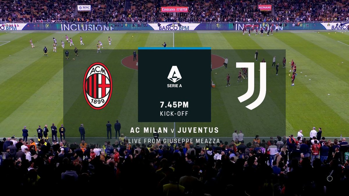 Full Match: AC Milan vs Juventus