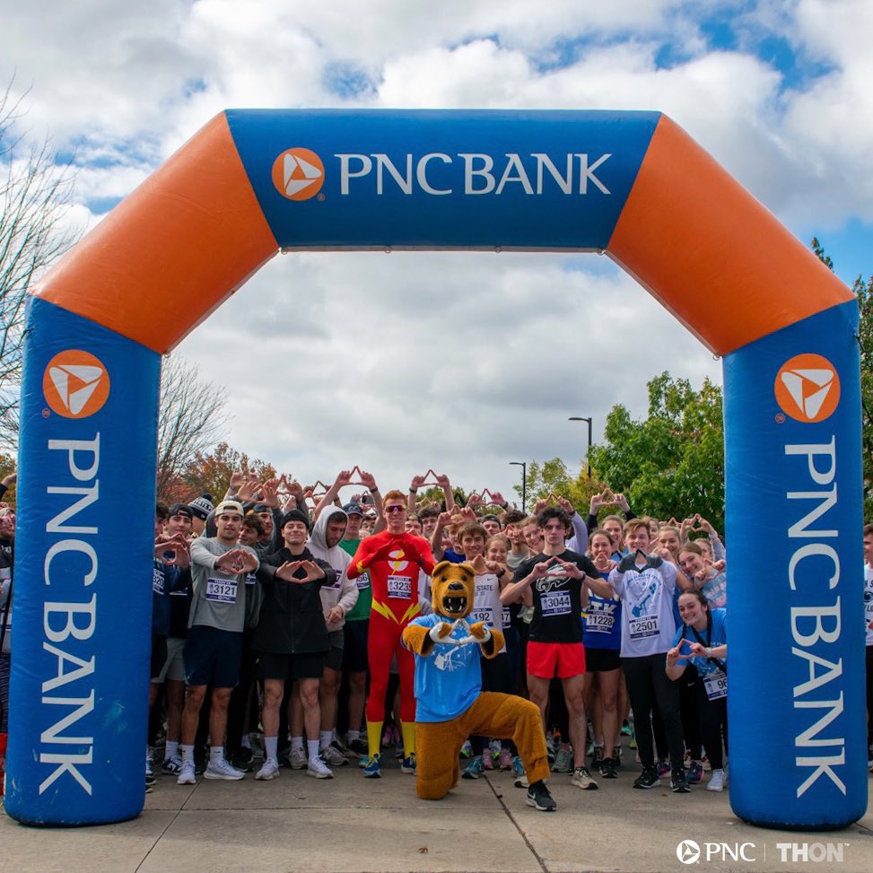 Thank you to everyone who joined us at the THON 5K powered by @PNCBank! #RunWithUsFTK