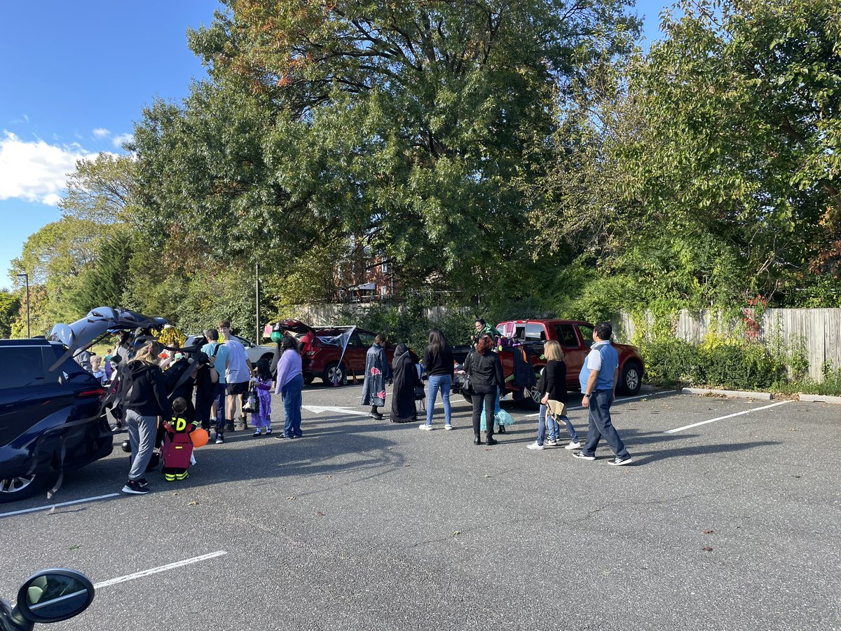 The first Trunk or Treat was a great success!
