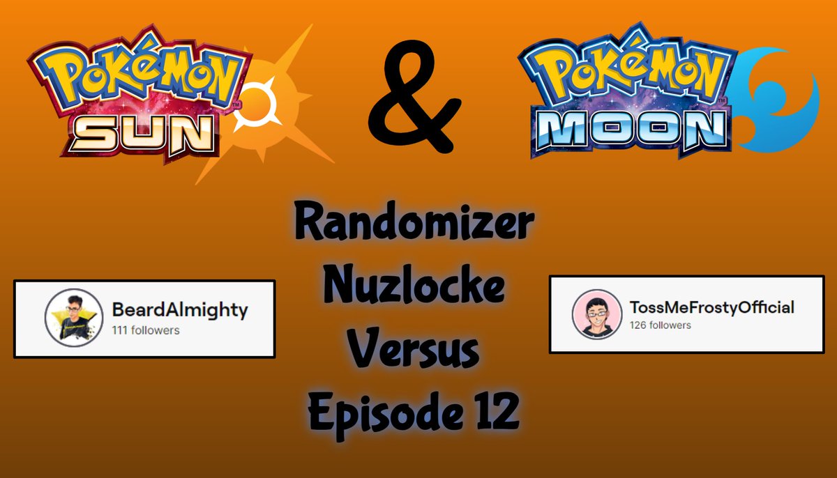BeardAlmightyOG's tweet photo. Another great episode of the Sun/Moon Randomizer Nuzlocke Versus w/ @TossMeFrosty! Let's keep the grind going in Alola! #Twitch #SmallStreamer #Pokémon https://t.co/3YYlm97BG7