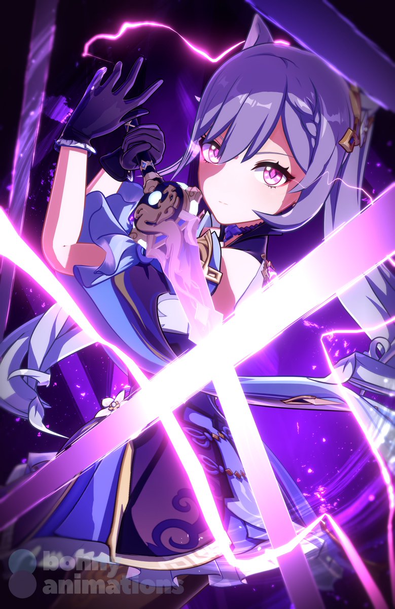 BonnyTweetsOFF's tweet photo. "Let's go, time is against us."
- Keqing, Yuheng of the Liyue Qixing

Nimble as Lightning - 2023
#Keqing #GenshinImpact #原神3周年 
Inspired by @yuzin333 https://t.co/AGN9rX3cIm