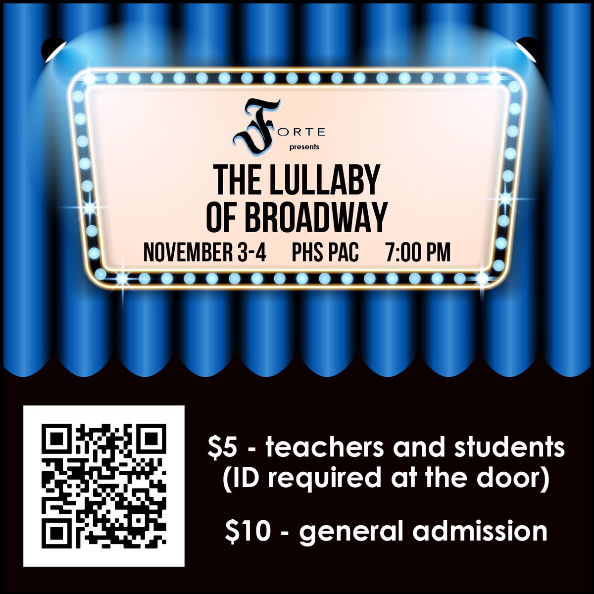 Love Broadway? Love music? Love supporting students? Support <a href="/HighPaetow/">Paetow High School Choir</a> show choir Forte!