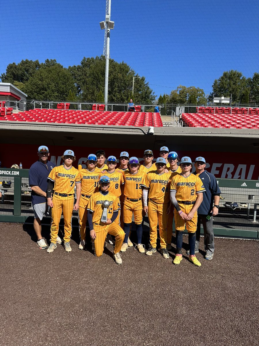 DynamicBaseball's tweet photo. Congrats to @tpanationals the for the taking home the 16u #DBTriad as they took down a tough @MarucciProspec team ! Congrats to the winner and runner up! https://t.co/PwXYuDJ0OC