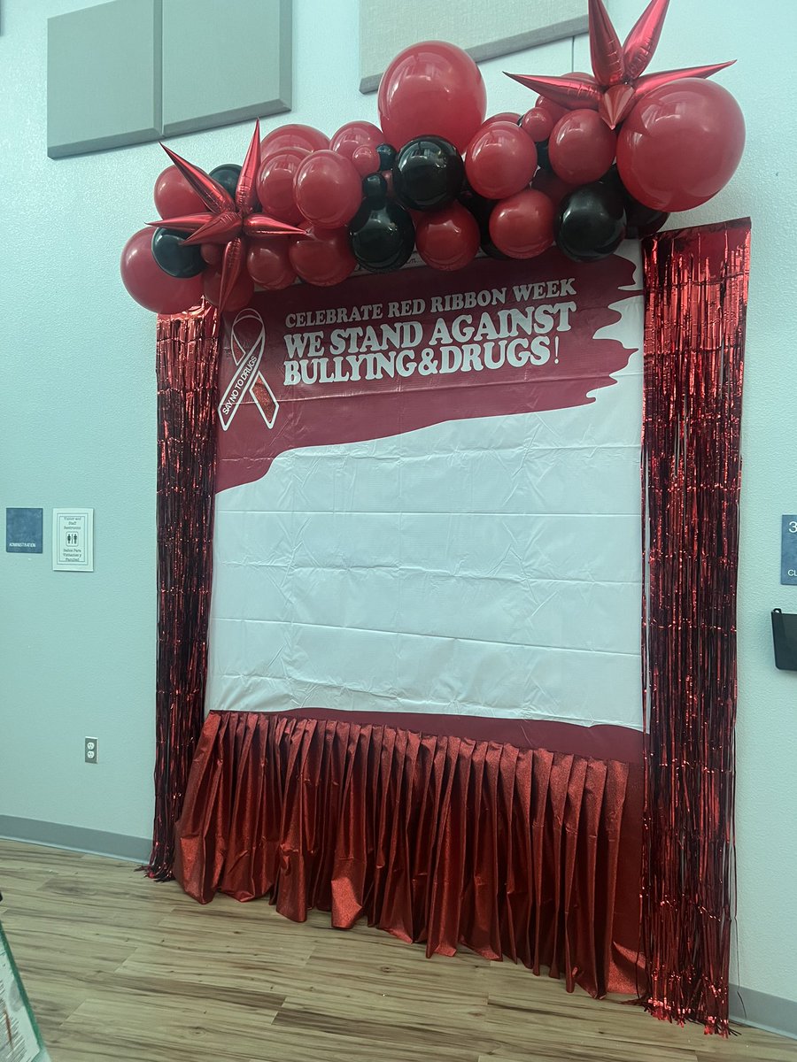 windsorparkelem's tweet photo. We are ready for Red Ribbon Week! @CCISD https://t.co/lwWtEyrLsa