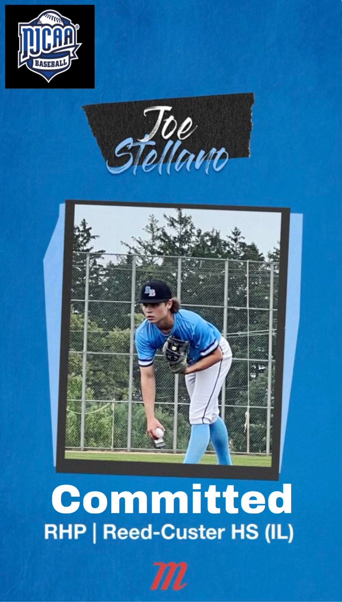 JoeStellano's tweet photo. I am excited to announce my commitment to Lincoln Land Community College to continue my academic and athletic career. I’d like to thank my family, friends, and coaches that helped along the way!! @RhinoBaseball @CoachEvansRC @loggerbaseball @LPetzoldtLLCC @jucocoachJP https://t.co/z02fU4x5Ga