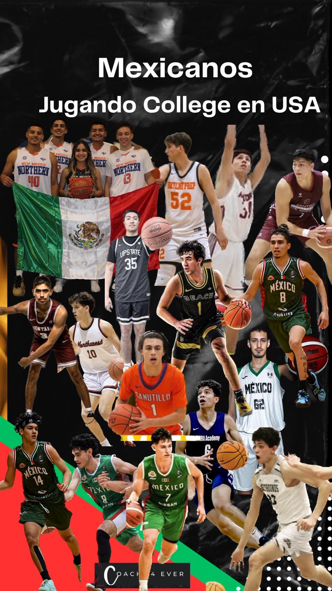 Cesar Gutierrez (@coach_4_ever) on Twitter photo During ‘23-‘24 season- close to 20 🇲🇽Mexico ballers will play college in the US - this is a new platform for 🏀 Mexico
Éxito a todos!!
<a href="/NCAA/">NCAA</a>
<a href="/JUCOadvocate/">JUCOadvocate - Brandon Goble</a>
<a href="/NAIA/">NAIA</a>
<a href="/mundobskt/">MundoBSKT 🇲🇽</a>
<a href="/BasquetMexico/">Básquetbol Mexicano 🏀🇲🇽</a>
<a href="/NcaaMbbMex/">NCAA Basket Division 1 MÉXICO 🇲🇽</a>
<a href="/VivaBasquet/">Viva Basquet</a> During ‘23-‘24 season- close to 20 🇲🇽Mexico ballers will play college in the US - this is a new platform for 🏀 Mexico
Éxito a todos!!
<a href="/NCAA/">NCAA</a>
<a href="/JUCOadvocate/">JUCOadvocate - Brandon Goble</a>
<a href="/NAIA/">NAIA</a>
<a href="/mundobskt/">MundoBSKT 🇲🇽</a>
<a href="/BasquetMexico/">Básquetbol Mexicano 🏀🇲🇽</a>
<a href="/NcaaMbbMex/">NCAA Basket Division 1 MÉXICO 🇲🇽</a>
<a href="/VivaBasquet/">Viva Basquet</a>