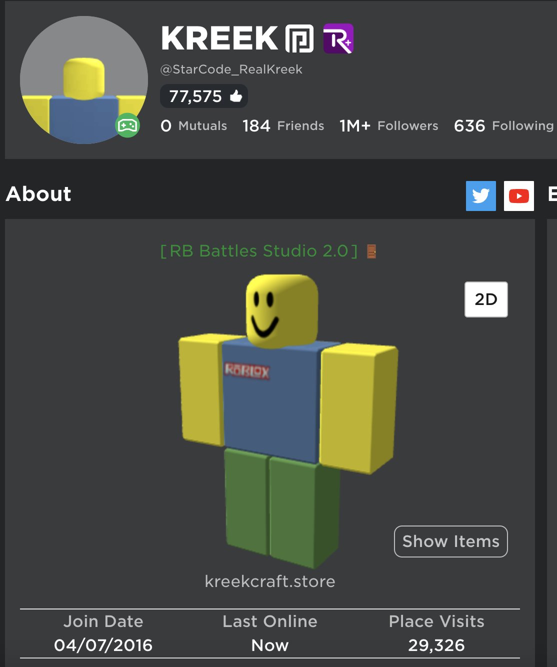 Old Roblox logo : r/KreekCraft