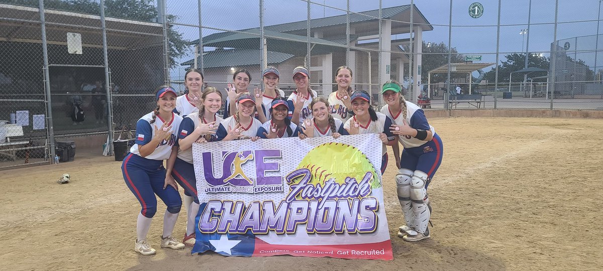 Congratulations to our girls on their 1st place finish at the <a href="/UCE_Sports/">UCE Sports</a> Denton Exposure!! <a href="/TexasGlory/">Texas Glory</a> <a href="/NCAASoftball/">NCAA Softball</a> #softball #beintentional #workhard #goals #commited #uncommitted
