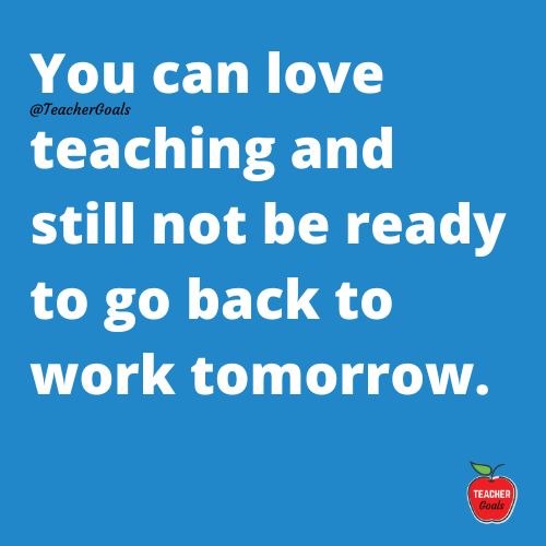 TeacherGoals tweet media