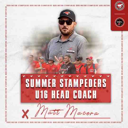 U16 AAA HEAD COACH ANNOUNCEMENT! WELCOME MATT!! Matt has been a long time member of the Stamps family. This past summer, Matt was the Assistant Head Coach on our U18AAA team and we are excited to have him at the U16 level in 2024! 🟥⬛️⬜️🐎🏈 #NewEra
