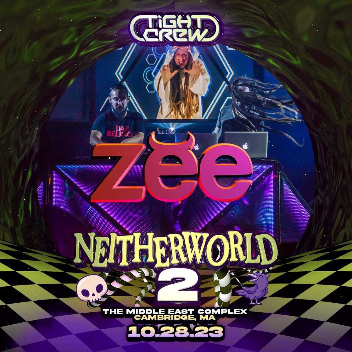 Halloween ZEE party is almost here! Both Zebbler and Encanti are coming back home to P.L.U.R. with you 🍭🍬🪅👻🎃💀
PS tickets might get sold out, so snag em early