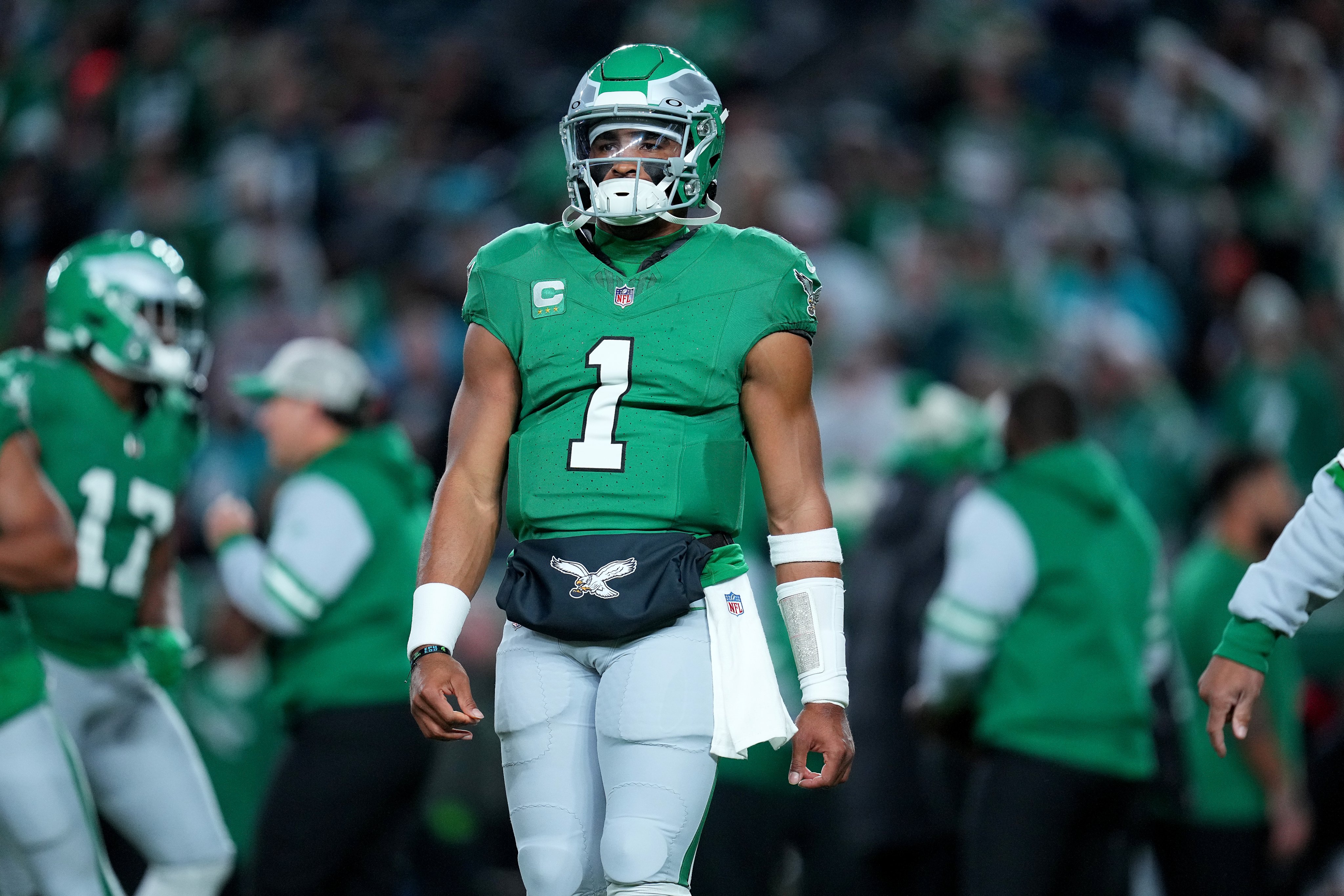 FOX Sports: NFL on X: Rate the #Eagles' Kelly Green uniforms 🦅⬇️   / X