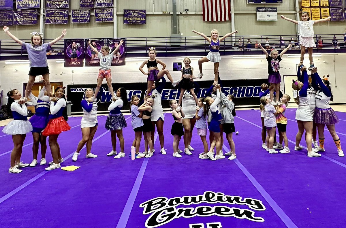 BGHS_Cheer's tweet photo. 103 Future BG Cheerleaders 😎 https://t.co/iFah5WYCTb