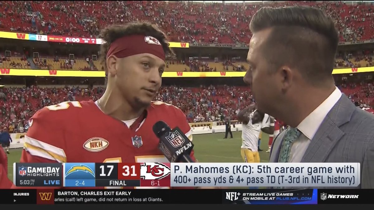 Jluisjirafa's tweet photo. Hoy coincidimos sobre la enorme calidad de Patrick Mahomes; volvió ganador e relevante a una franquicia en muy poco tiempo.

Nos puede caer bien o mal, pero sí es el nuevo Brady, solo le faltan 5 anillos. 💍

#NFL https://t.co/tjEgBQIyc4