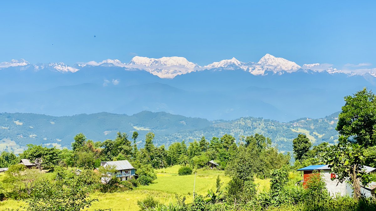 amniraj's tweet image. हाम्रो गाँउ, राम्रो गाँउ 😀