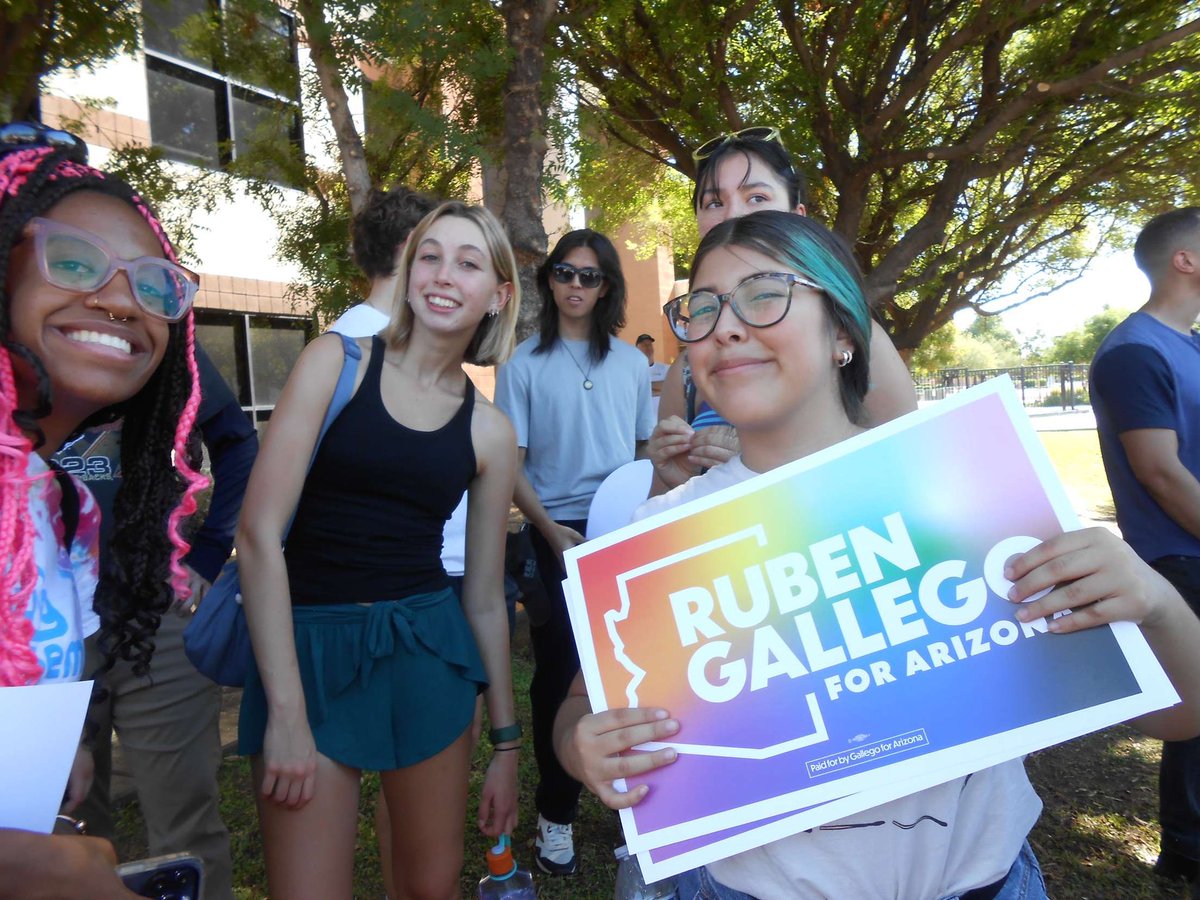 ASU Young Democrats tweet media