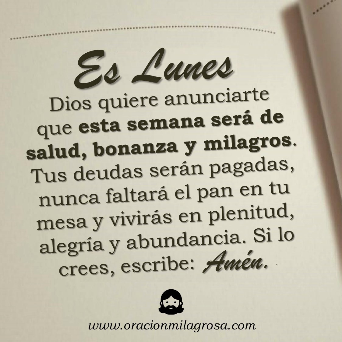 Oración Milagrosa tweet media