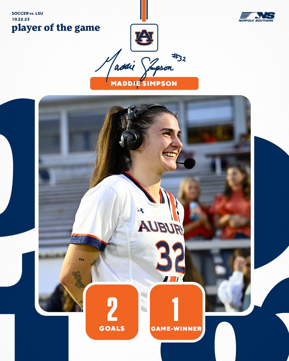 AuburnSoccer's tweet photo. Welcome to the Simpy Show 🍿

#WarEagle | @nscorp https://t.co/8EqsTYTVqF