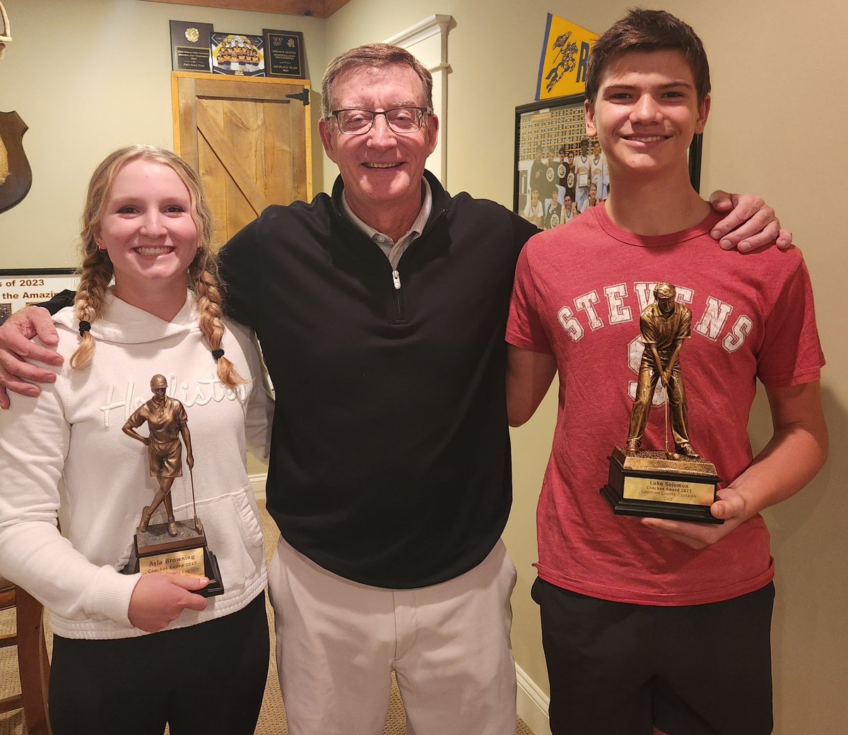 Coaches Awards 2023 - Ayla Browning and Luke Solomon