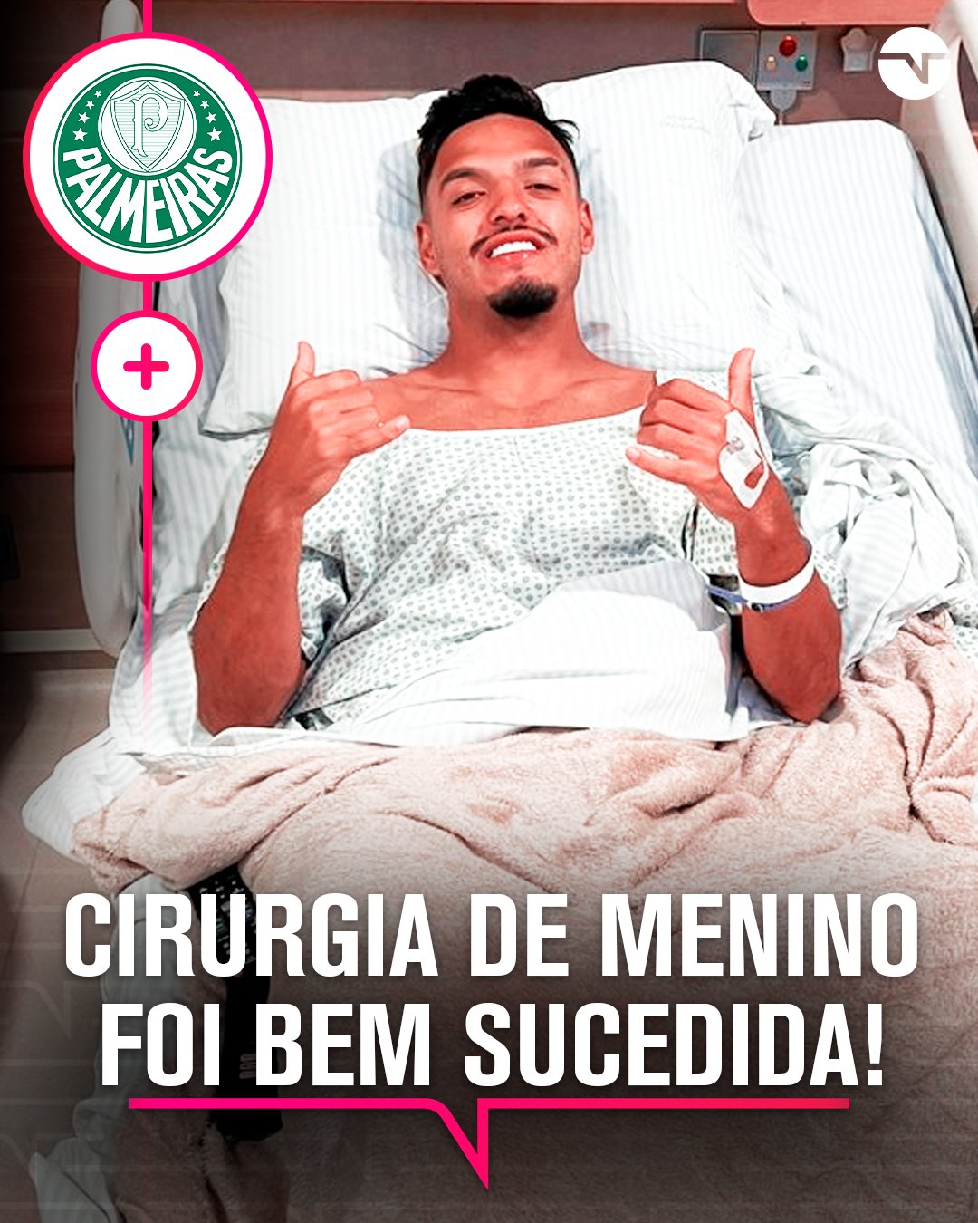 GABRIEL MENINO PASSA POR CIRURGIA 