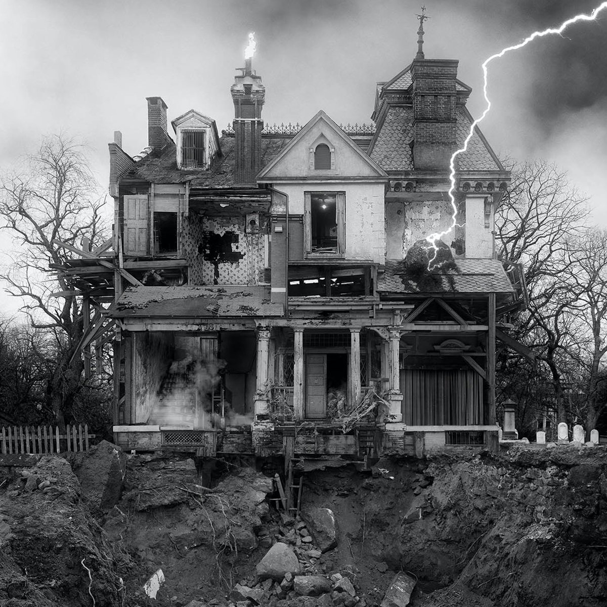 HalosandArrows's tweet photo. We love this odd and alluring limited-edition, hand-numbered fine art print by @jim_kazanjian, reproduced directly from the original source. All sizes are available as signed editions at https://t.co/FEjYdahIIH
#creepyhouse
#spookyhouse
#hauntedhouse
#hauntedhouses https://t.co/eQRGuLdNqn