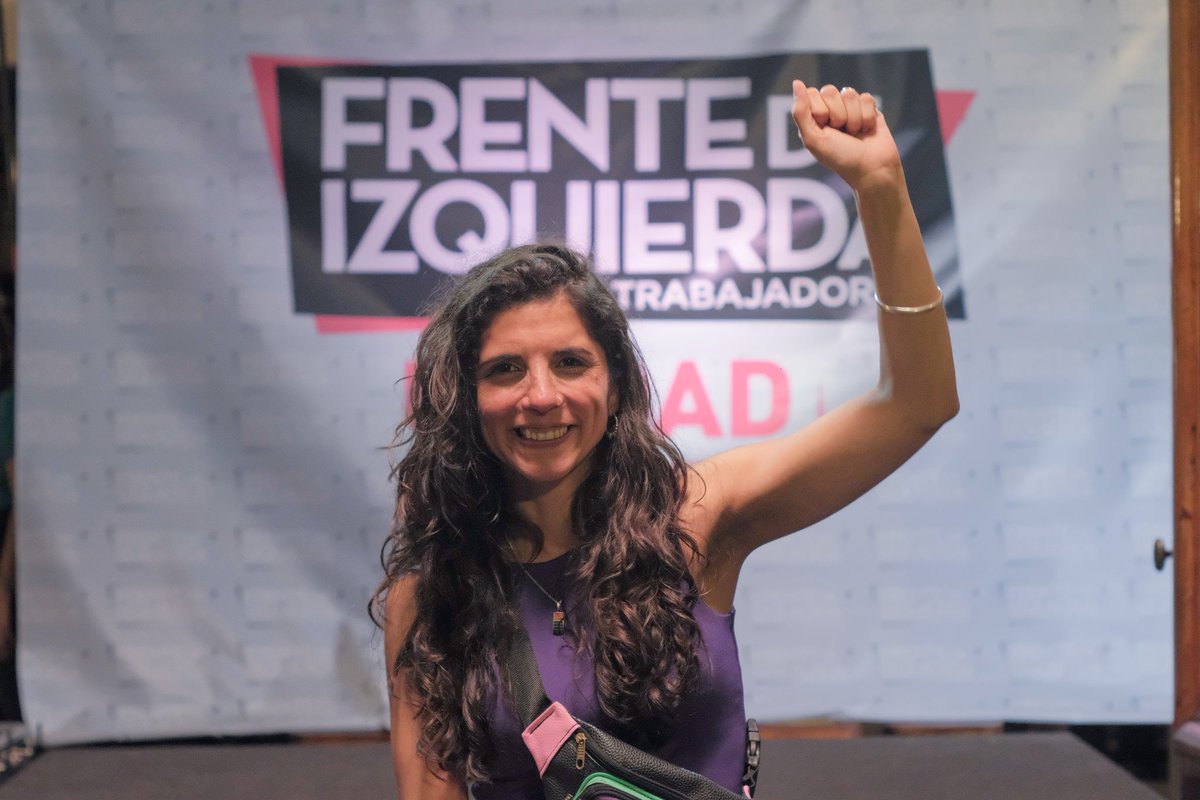 Cele_Fierro's tweet photo. Confirmo: soy Legisladora de la Ciudad ❤️‍🔥

Luego de una campaña a pulmón de toda la militancia, vamos a llevar la voz de las y los trabajadores a la Legislatura. Una banca sin miedo ni resignación, con la convicción de combatir a la derecha y los liberfachos. Gracias a todes les que siguen fortaleciendo al FIT Unidad!

#Elecciones2023