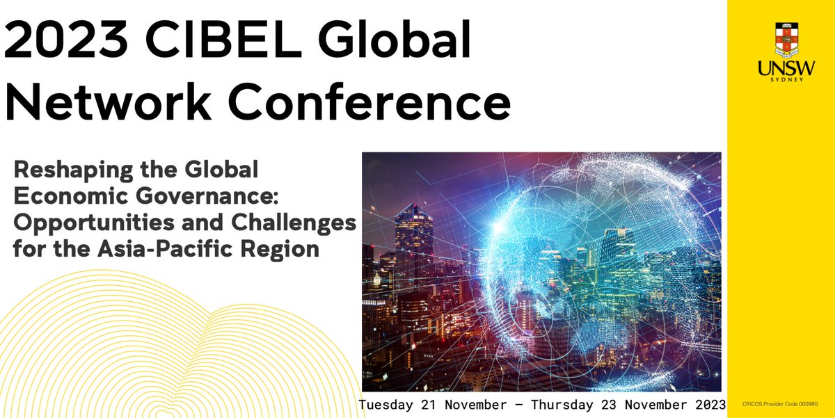 CIBEL @ UNSW Law & Justice tweet media